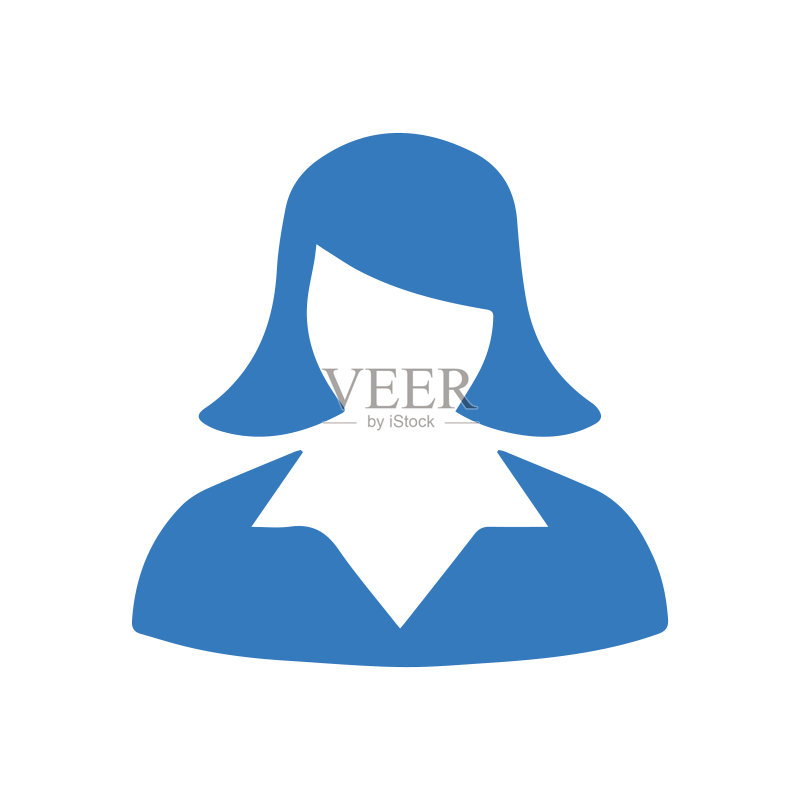 用户图标(女性)图标素材