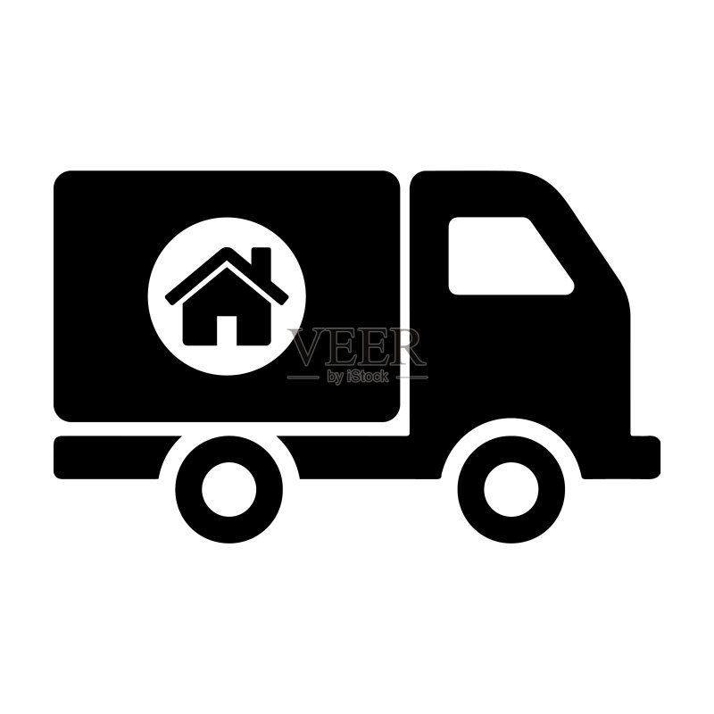 搬迁住宿图标图标素材