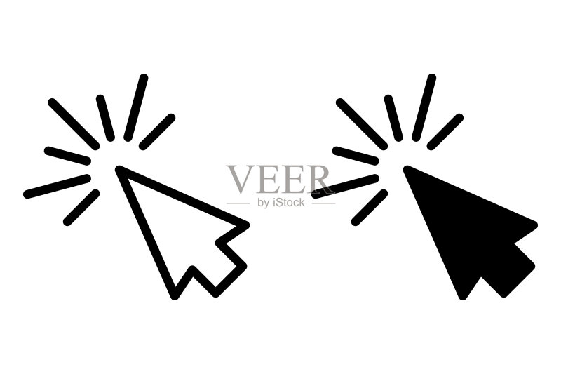 光标箭头点击图标矢量素材图标素材