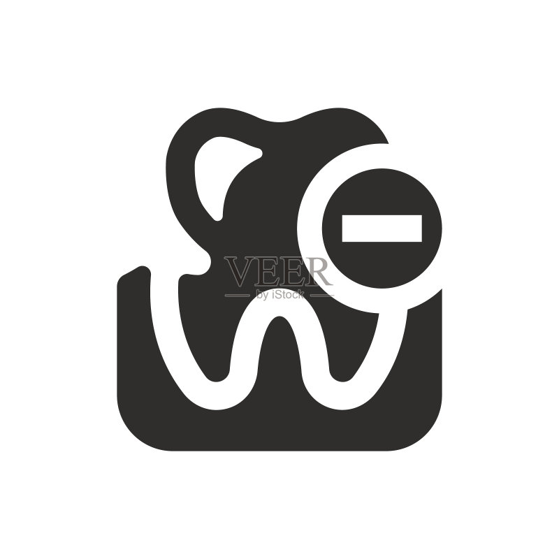 移除牙齿图标图标素材