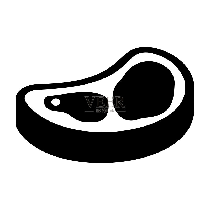 牛肉牛排图标图标素材