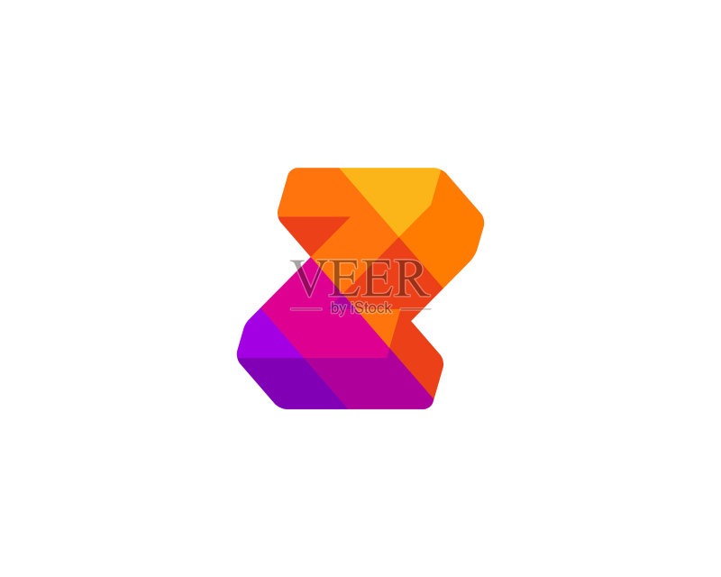 字母Z标志图标设计模板元素图标素材