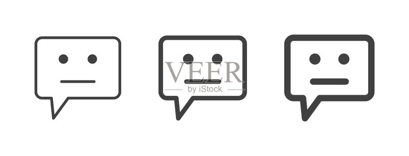 语音气泡中的聊天机器人图标图标素材