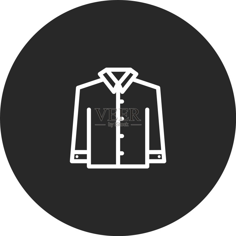 长袖衬衫图标图标素材