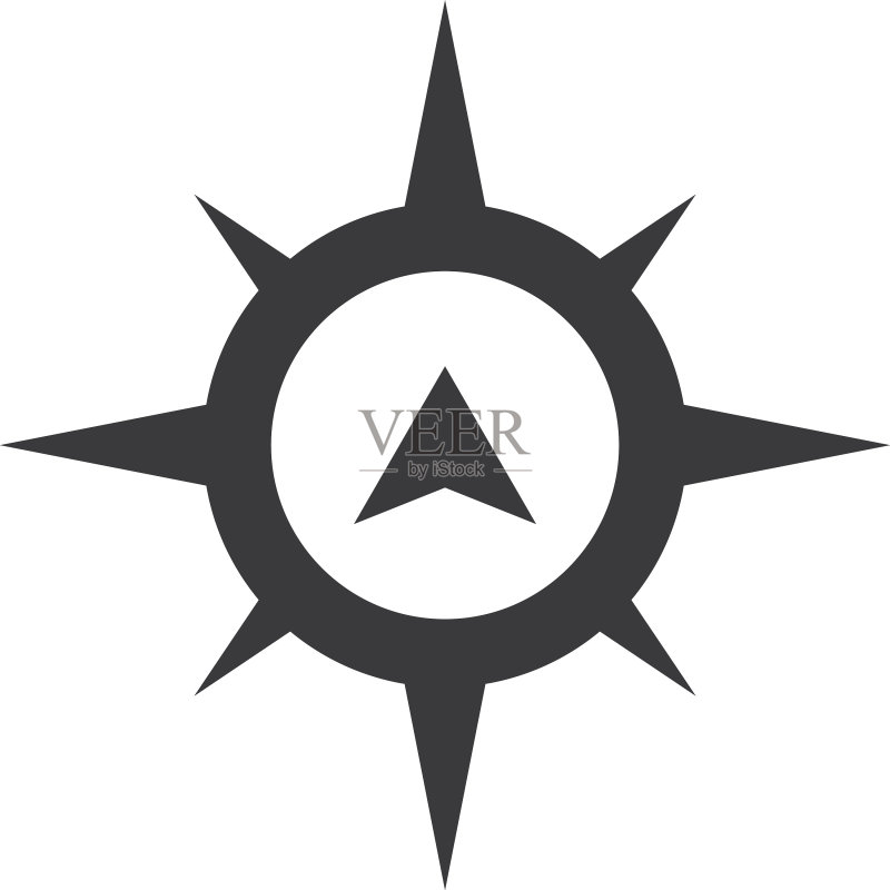 指南针logo模板图标素材