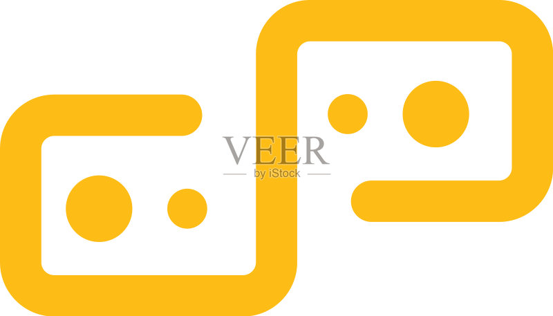 语音气泡图标Logo模板图标素材