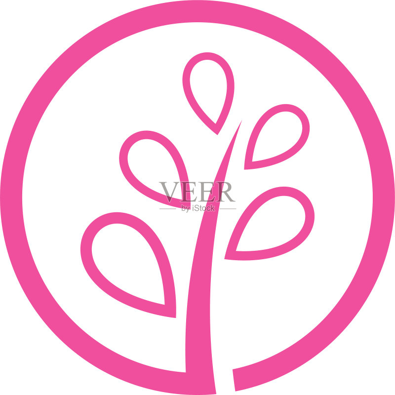 树叶Logo设计图标素材