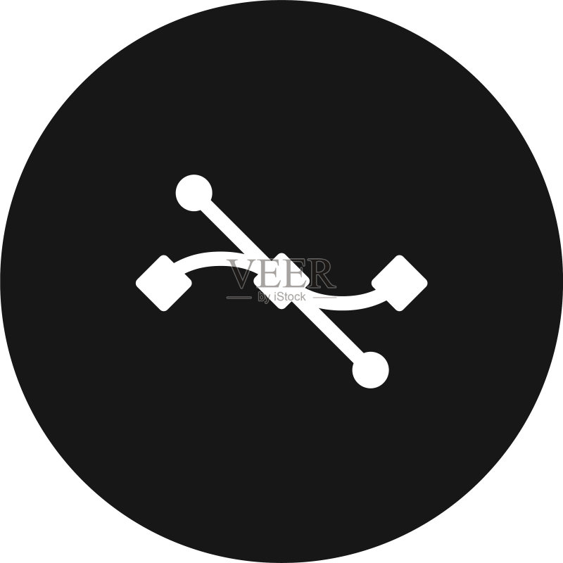 S曲线图标简约网站手机标志图标素材