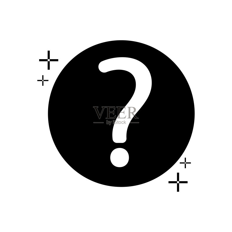 问号气球,问号图标,求助标志,常见问题解答问卷符号,矢量图图标素材
