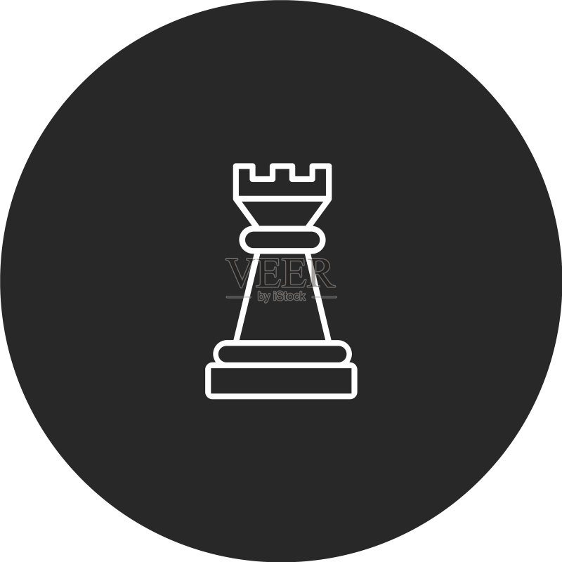 国际象棋车图标图标素材