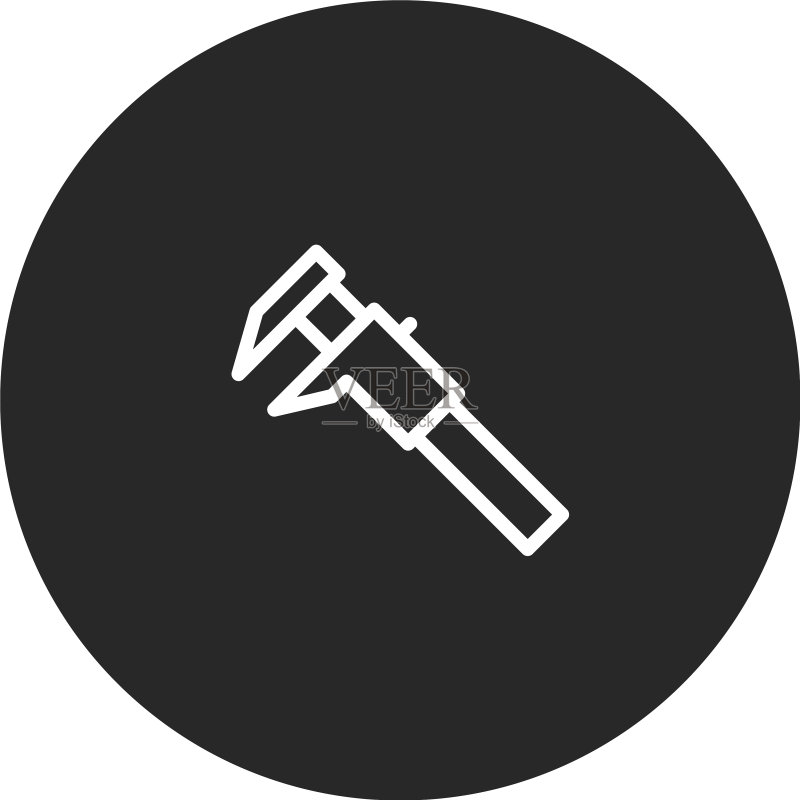 建筑标尺图标图标素材