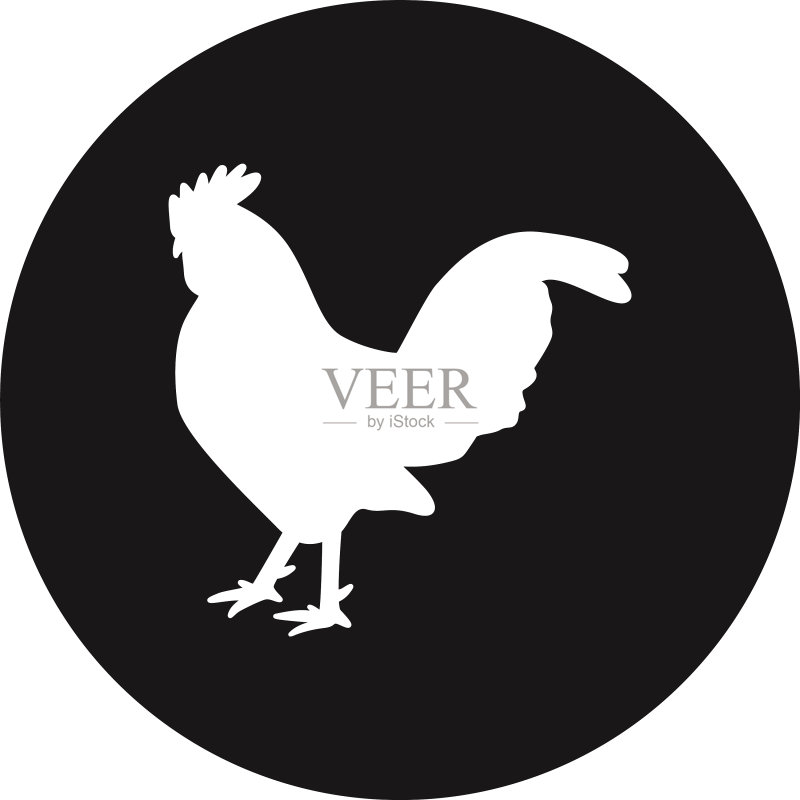 公鸡图标图标素材