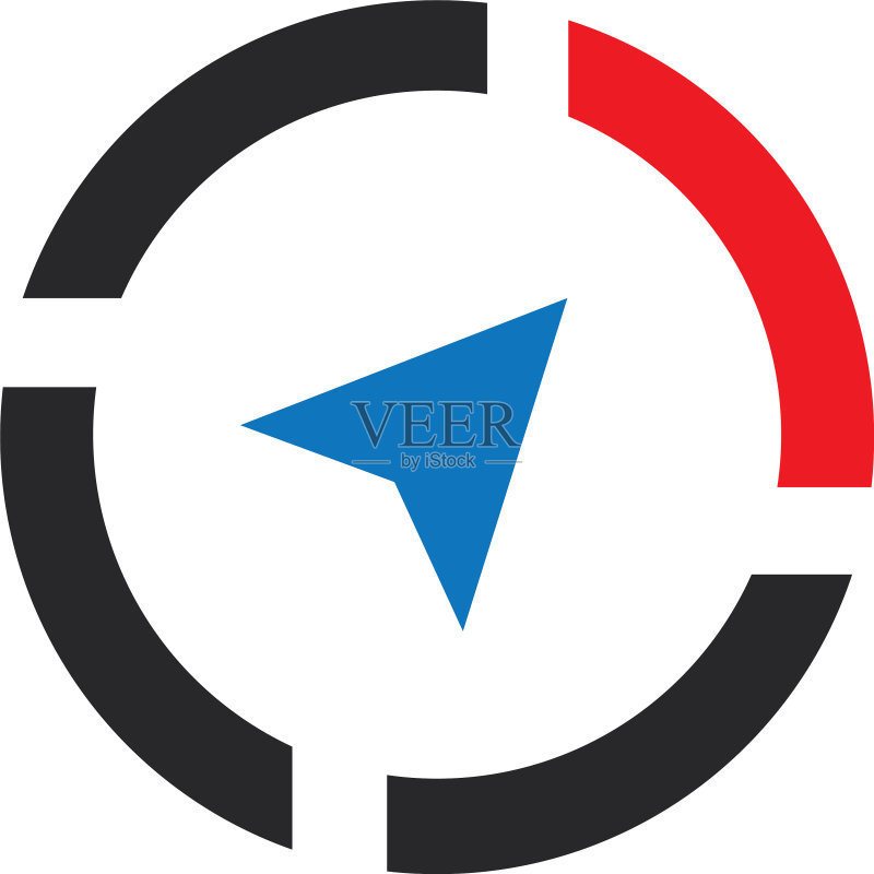 指南针logo模板图标素材