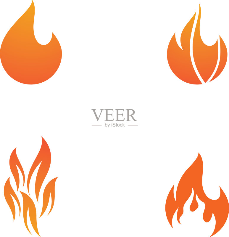 火焰logo模板图标素材