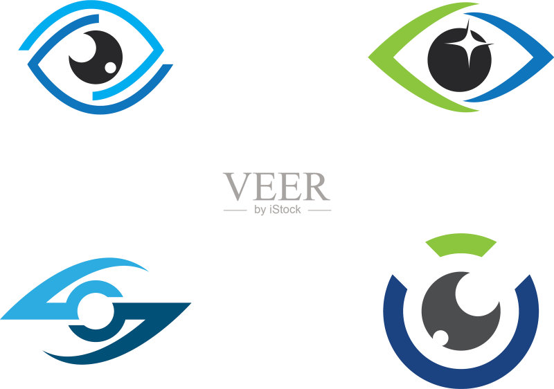眼睛Logo图标素材