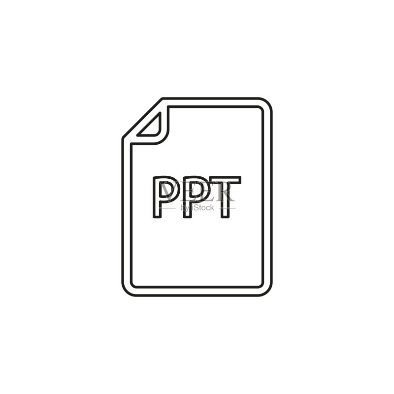 PPT文档下载图标图标素材