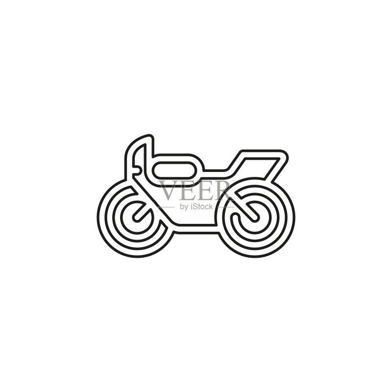 摩托车图标素材