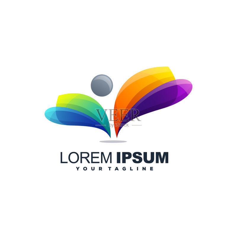 抽象Logo设计图标素材