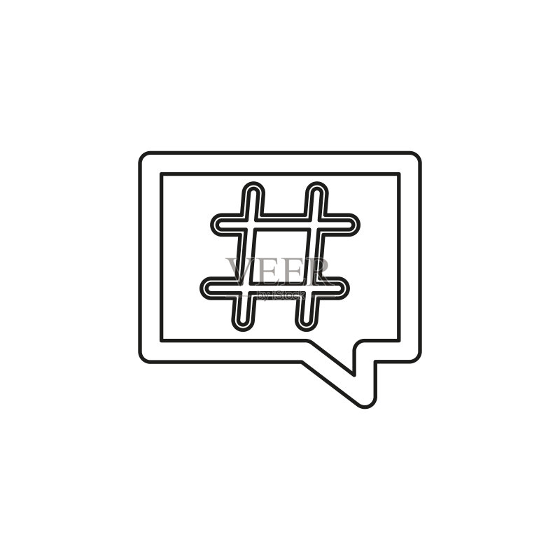 井号图标元素图标素材