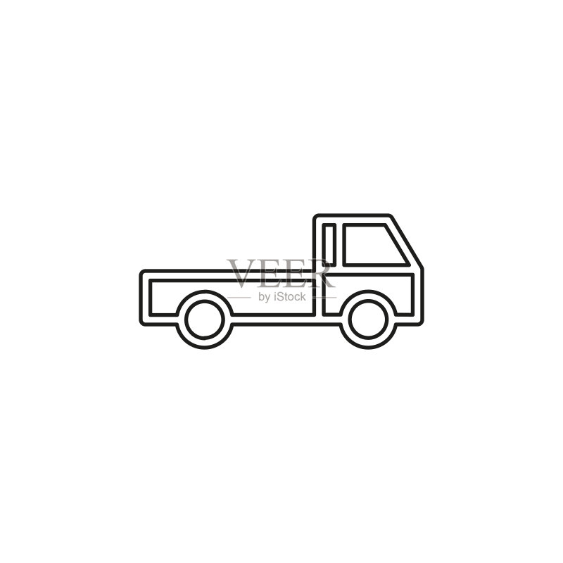 免费送货图标(送货卡车)图标素材