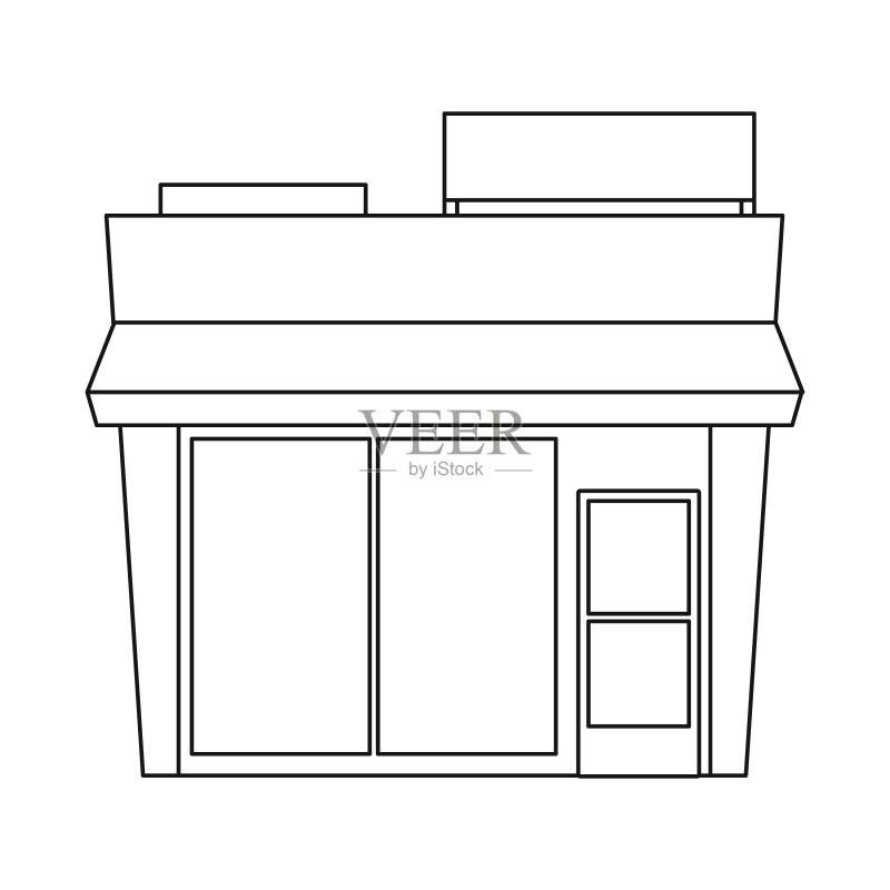 办公室和商店标志设计图标素材