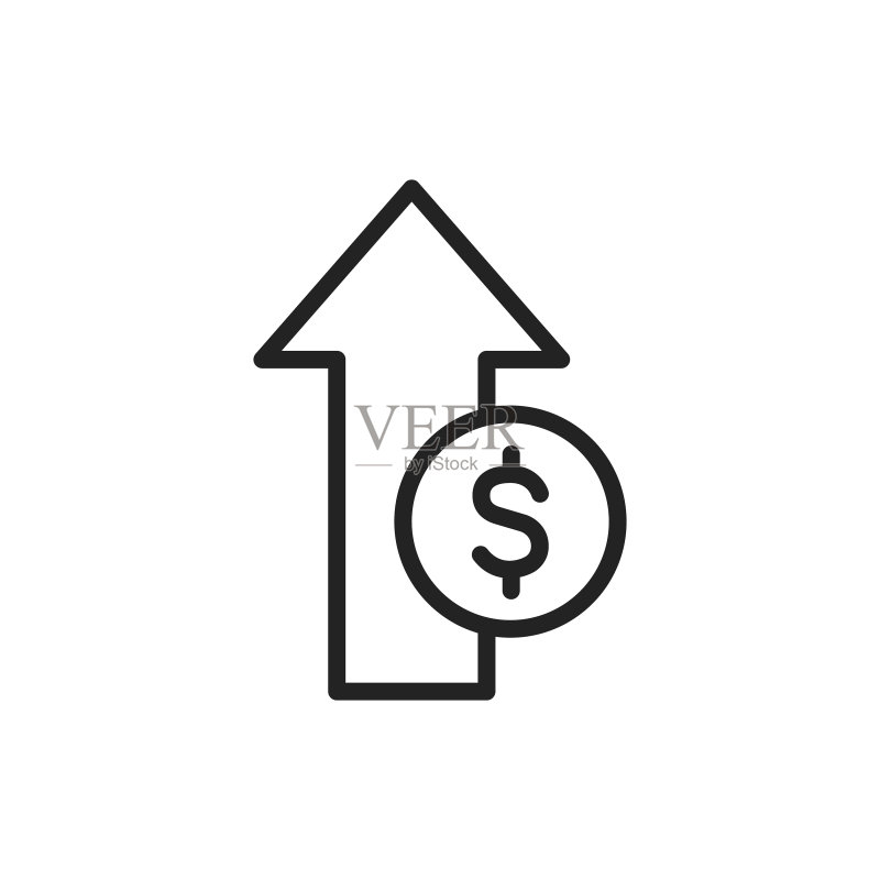 线性风格数据分析网络图标图标素材