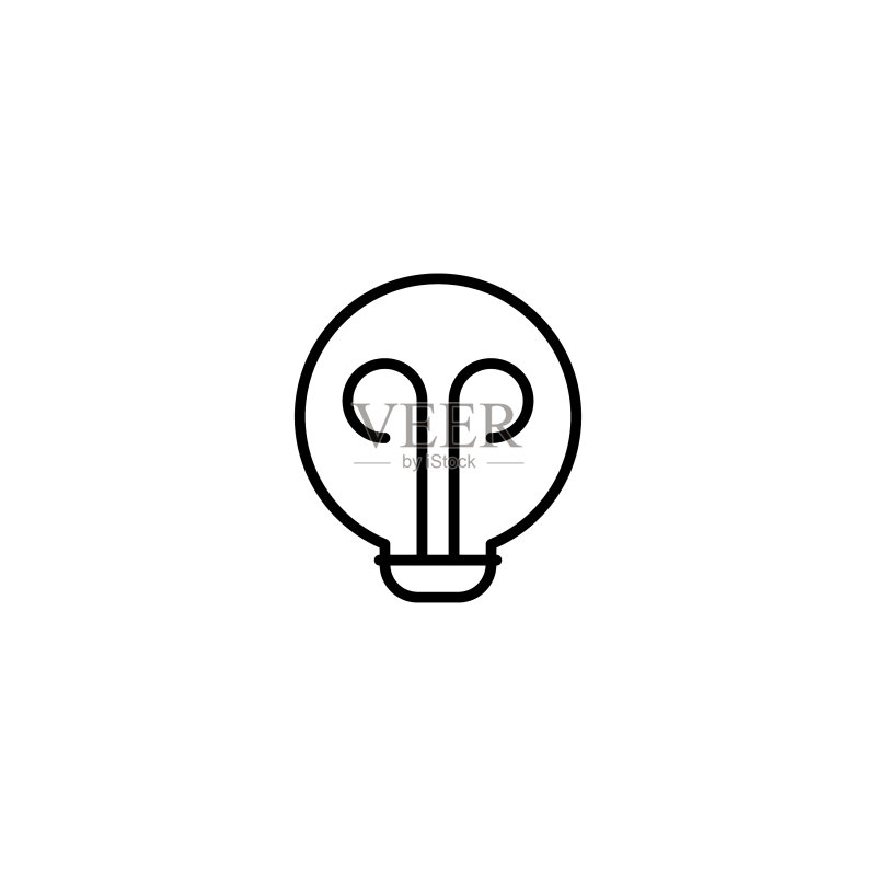 灯泡图标图标素材