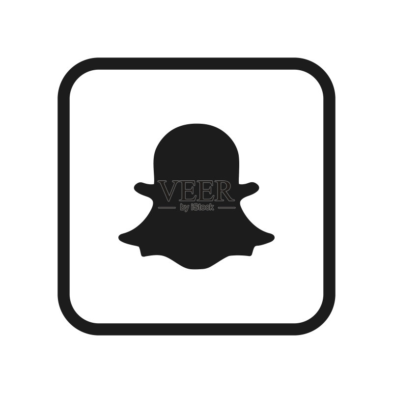 社交媒体 Snapchat 图标图标素材