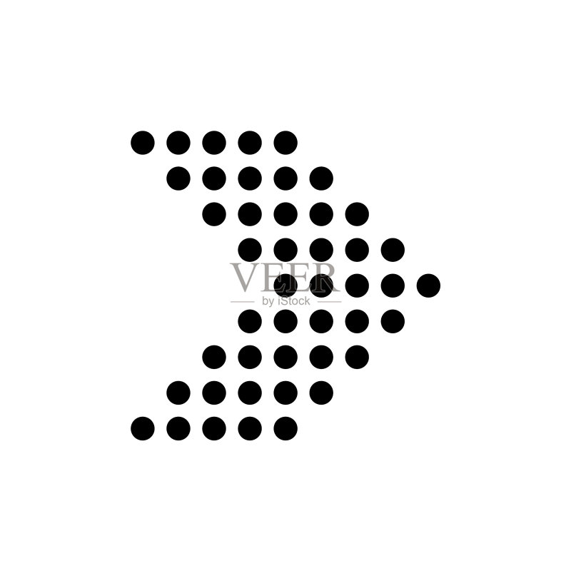 箭头大黑色图标箭头图标光标现代图标素材