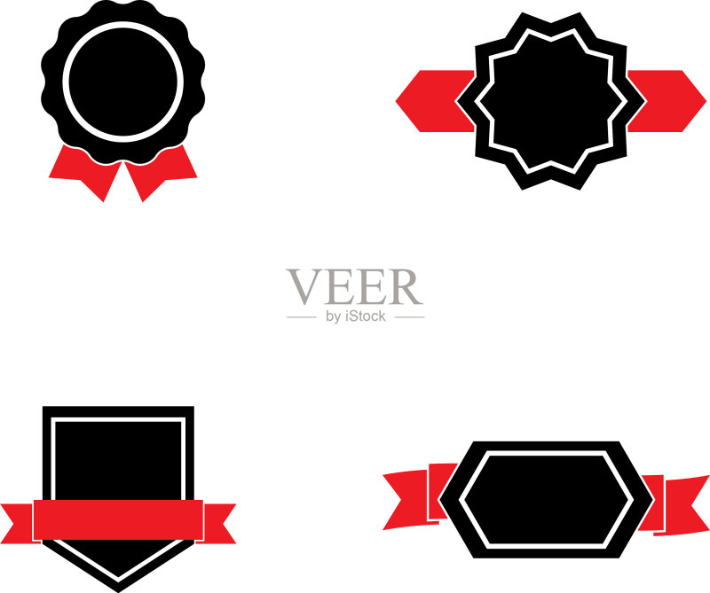 丝带Logo模板图标图标素材