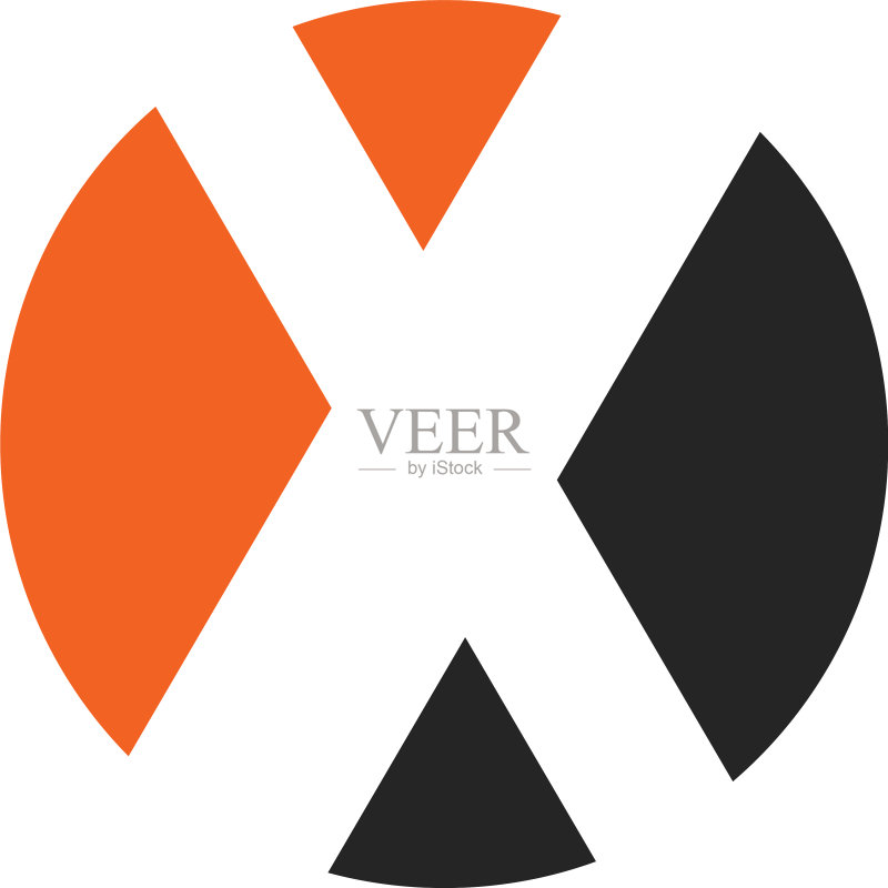 X字母标志模板图标图标素材