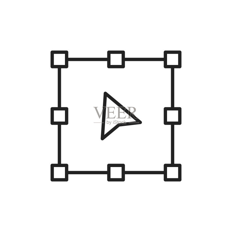 直接选择工具图标图标素材