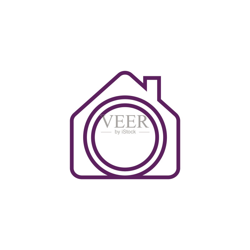 摄影工作室Logo模板图标素材