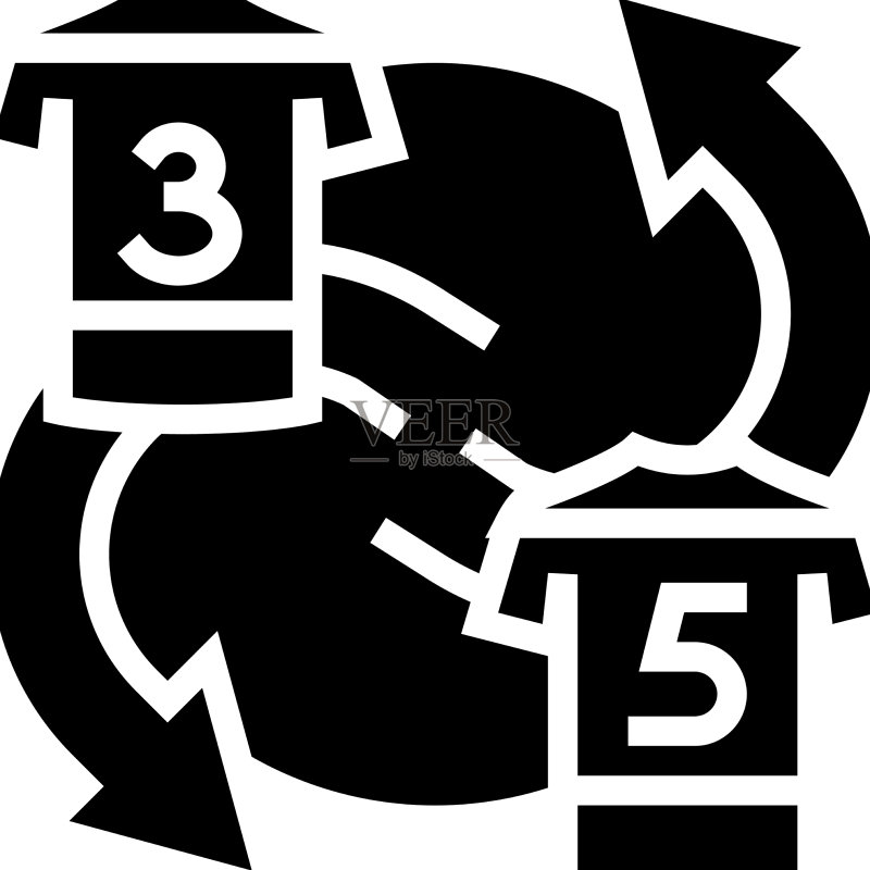 球员交换T恤标志图标素材