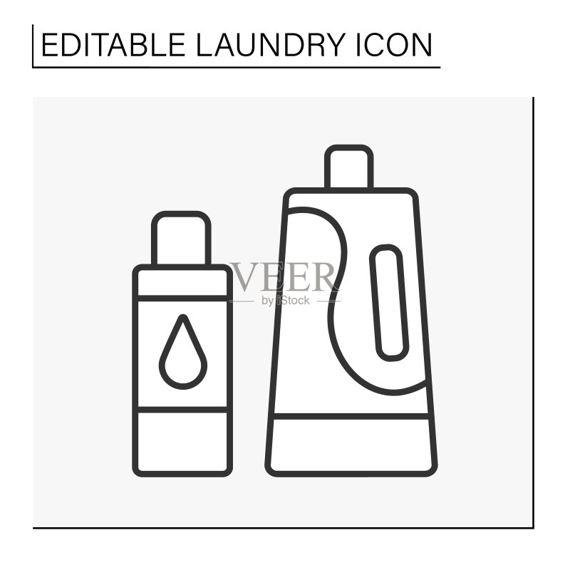 家用品线条图标图标素材