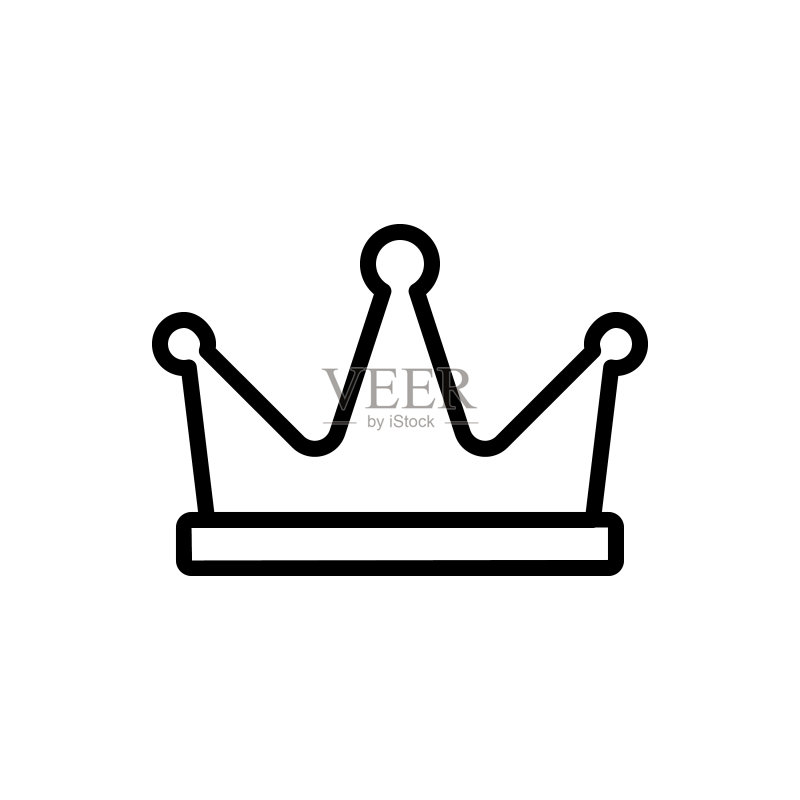 皇冠图标图标素材