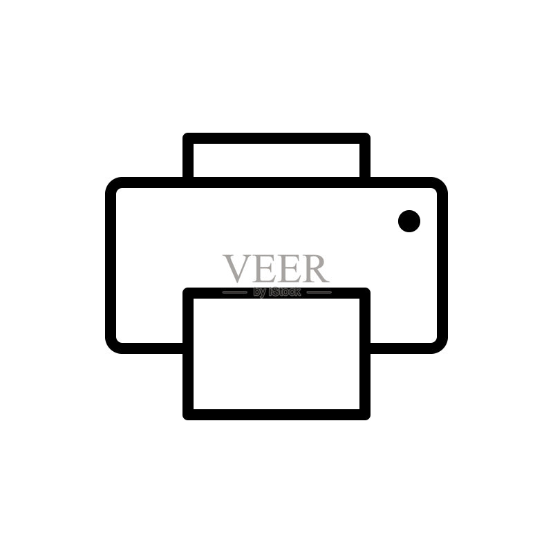 打印机图标打印图标图标素材
