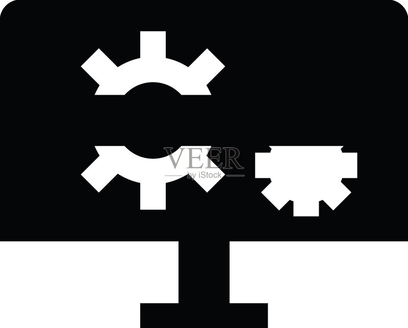 数字广告牌图标素材