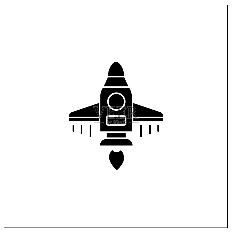宇宙飞船标志图标图标素材
