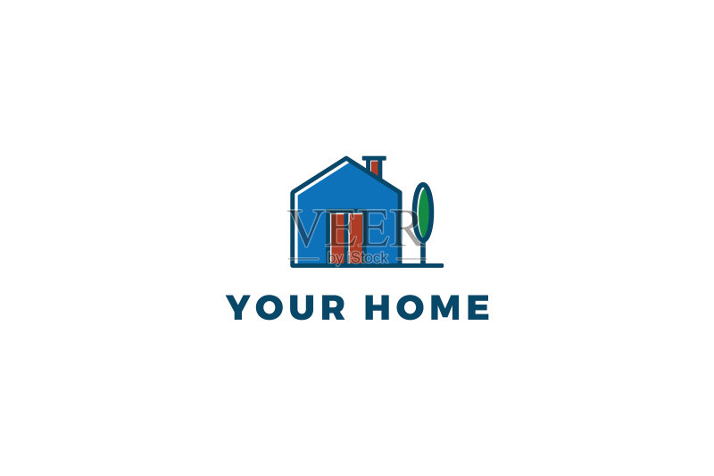简约现代房屋logo图标素材