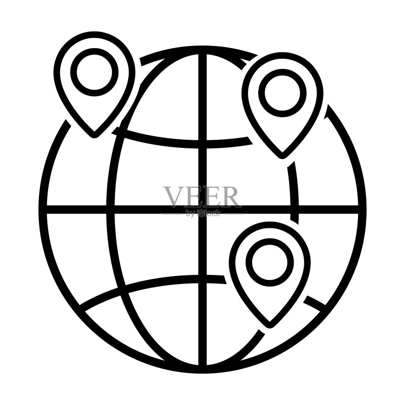 全球商务外包图标图标素材
