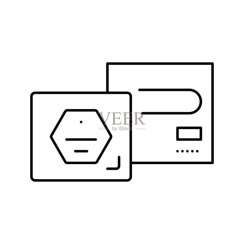 洗发水线条图标矢量图图标素材