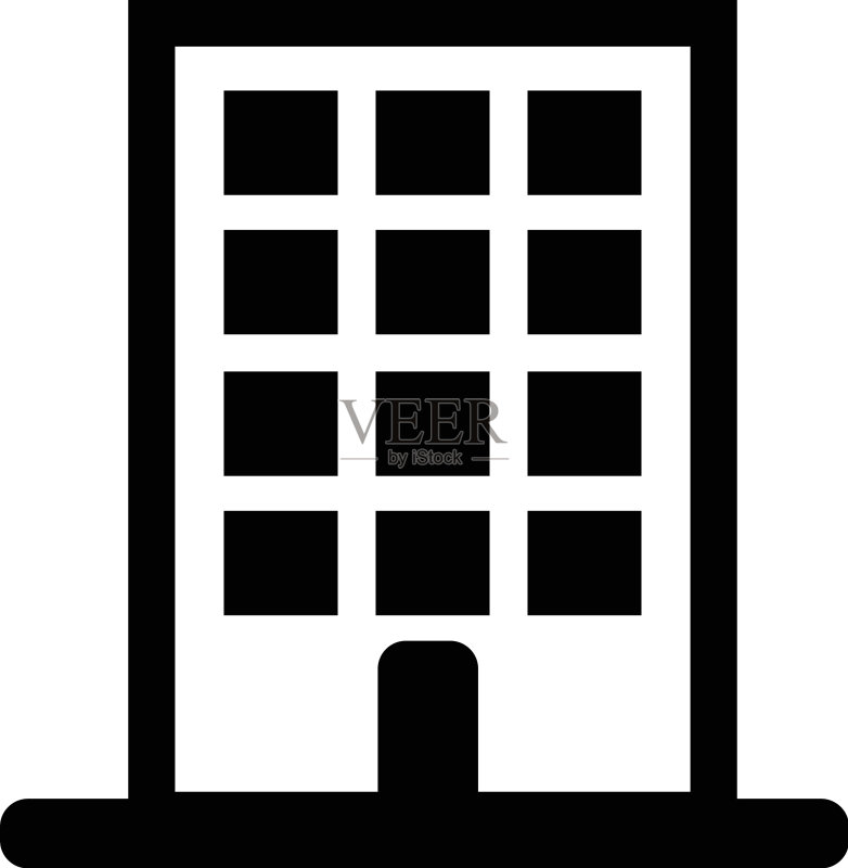 建筑图标标志图标素材