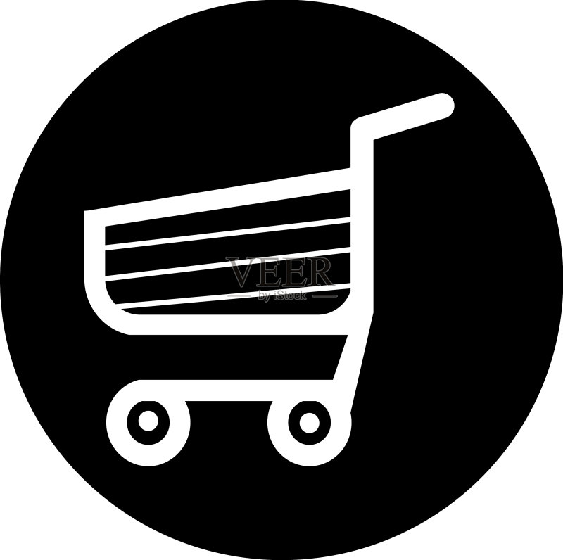 购物车手推车图标标志图标素材