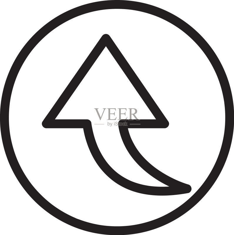 箭头图标标志图标素材