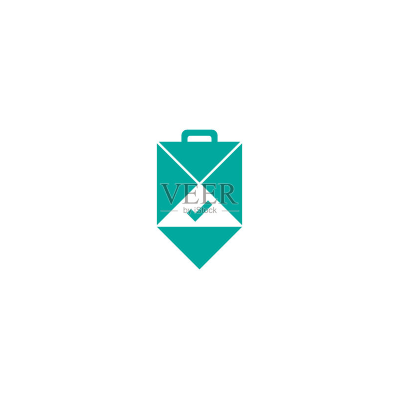 公文包图标标志或符号图标素材
