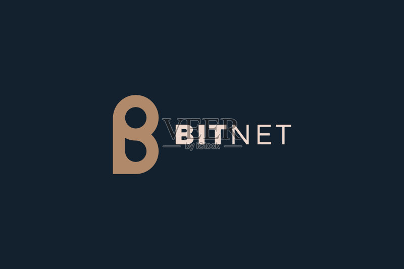 字母B简约商务标志设计图标素材