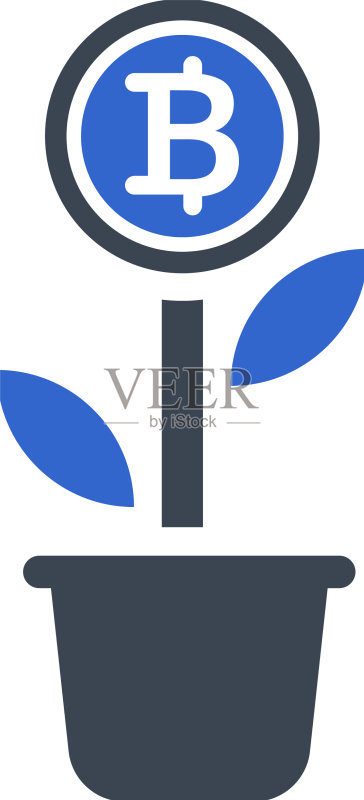 比特币投资图标图标素材