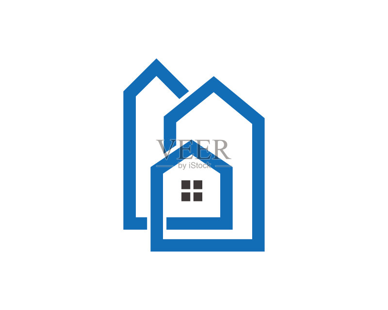 住宅logo模板设计图标素材
