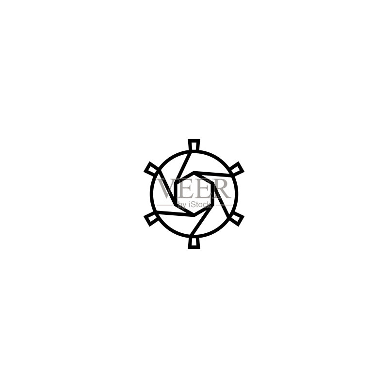 镜头图案logo符号图标素材